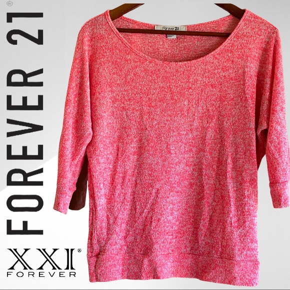 2/$25- Forever 21 Knit Top Relaxed Fit w/Raglan sleeves - Picture 9 of 10